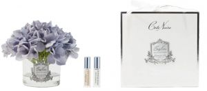 Hydrangeas Blue Букет гортензий, голубой, серебряный декор, 2 спрея по 5 мл