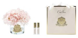 Hydrangeas Pink Букет гортензий, розовый, золотой декор, 2 спрея по 5 мл