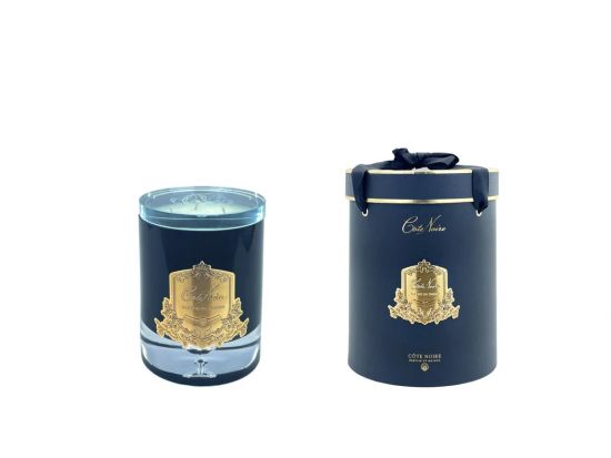 LUXURY CANDLE COGNAC    Свеча 750 гр, золотой декор, соевый воск, Д  21х17х17 см, время горения 30