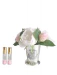 Букет пионов, светло-розовый, 2 спрея Д  21х17х17 см PEONY Bouquet Blush, арт. LMR02 COTE NOIRE