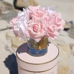 Большой букет роз,  2 спрея, розовый, Д  32х26х26 см GRAND BOUQUET mixed pinks, арт. LTW06 COTE NOIRE