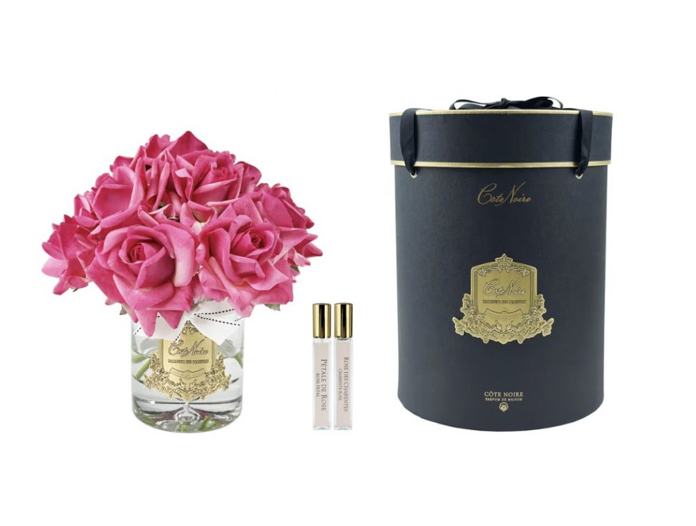 GRAND BOUQUET MAGENTA   Большой букет роз,  2 спрея по 10 мл, ярко-розовый, Д  32х26х26 см