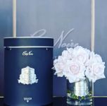 GRAND BOUQUET french pink navy box  Большой букет роз, розовый  2 спрея по 10 мл, белый, Д  32х26