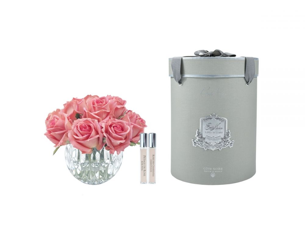 ROSE BUD BOUQUET peach Букет из бутонов роз, коралловый, 2 спрея по 10 мл Charente Rose & Rose Peta