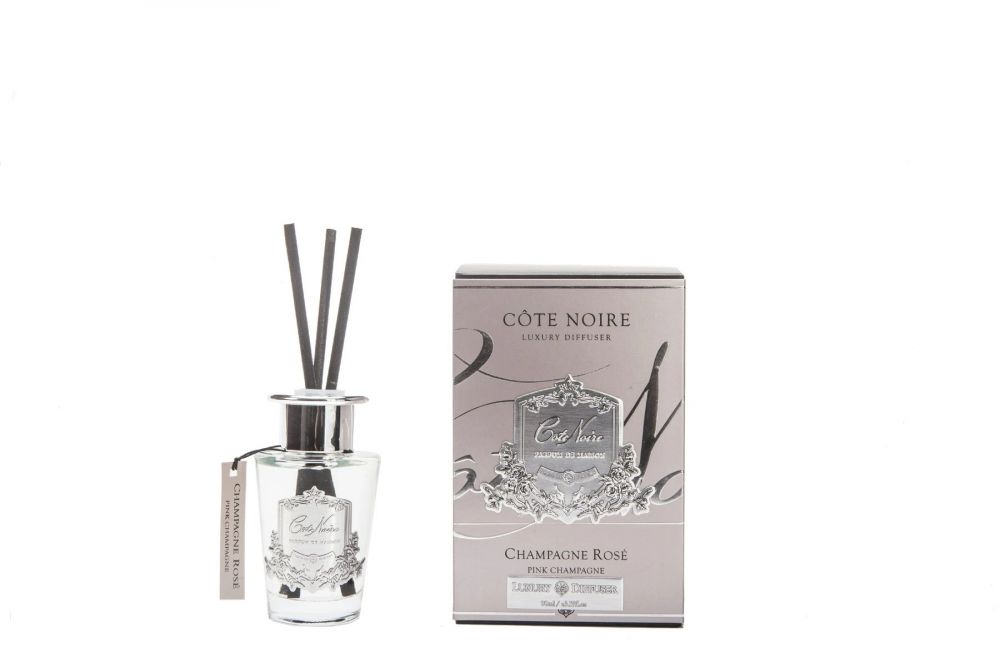 Диффузор, серебряный декор, 100 мл CHAMPAGNE ROSE, арт. GMSS15018 COTE NOIRE
