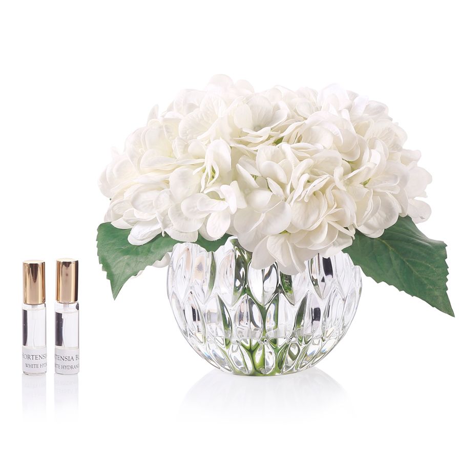 Гортензии цвет белый, 2 спрея,  ВхШхД  32х26х26 см HYDRANGEAS white, арт. LHY01 COTE NOIRE